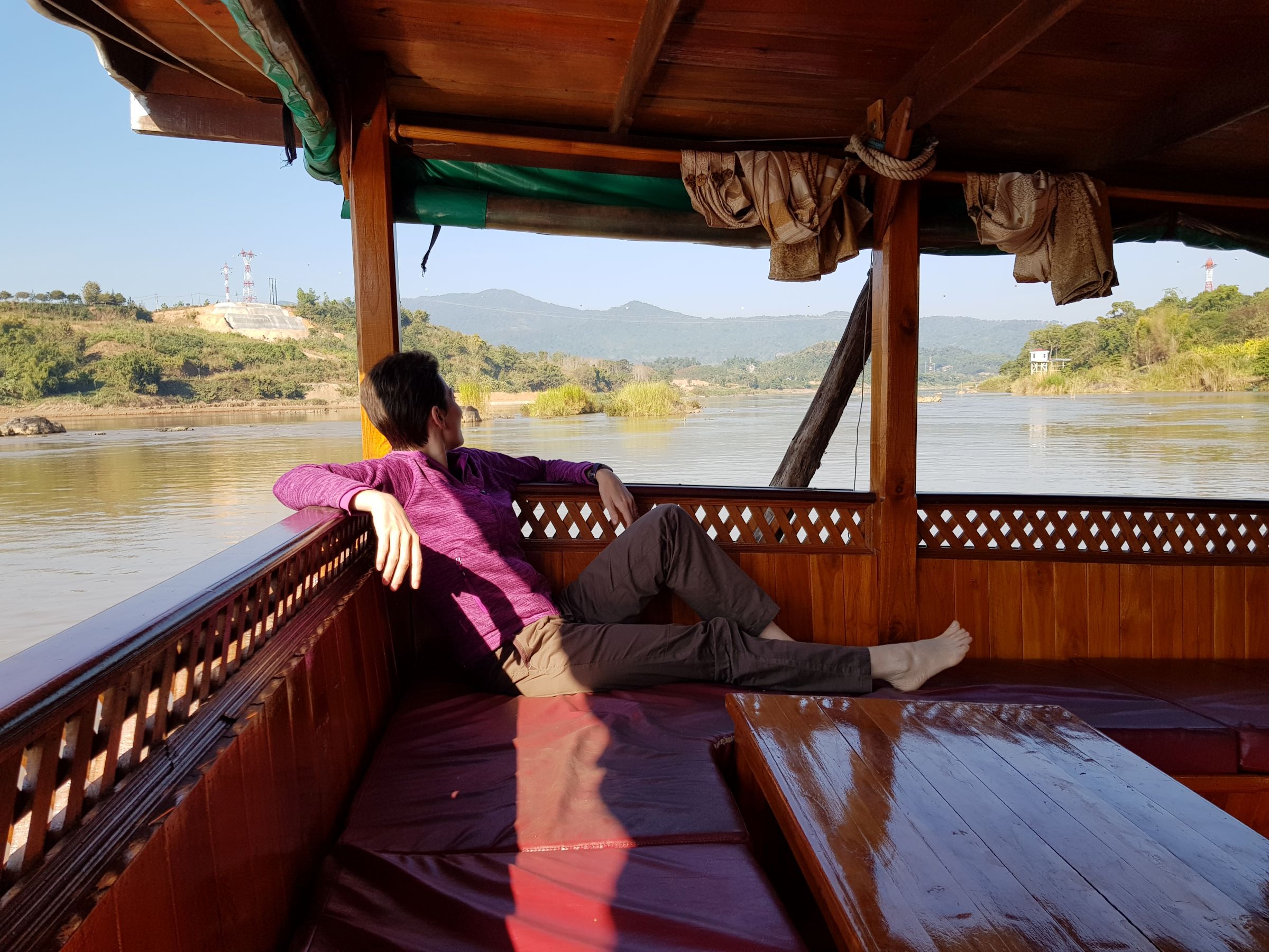 Days 114 and 115 From the border to Luang Prabang by boat