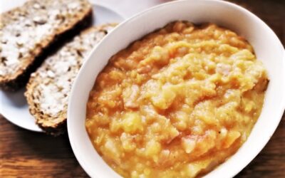 Easy Red Lentil and Bacon Soup