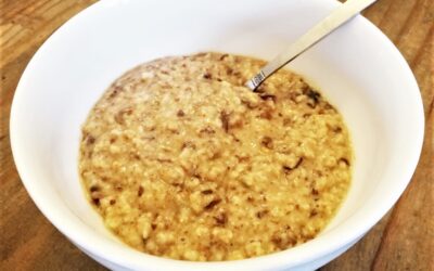 Prune and Nut Butter Porridge