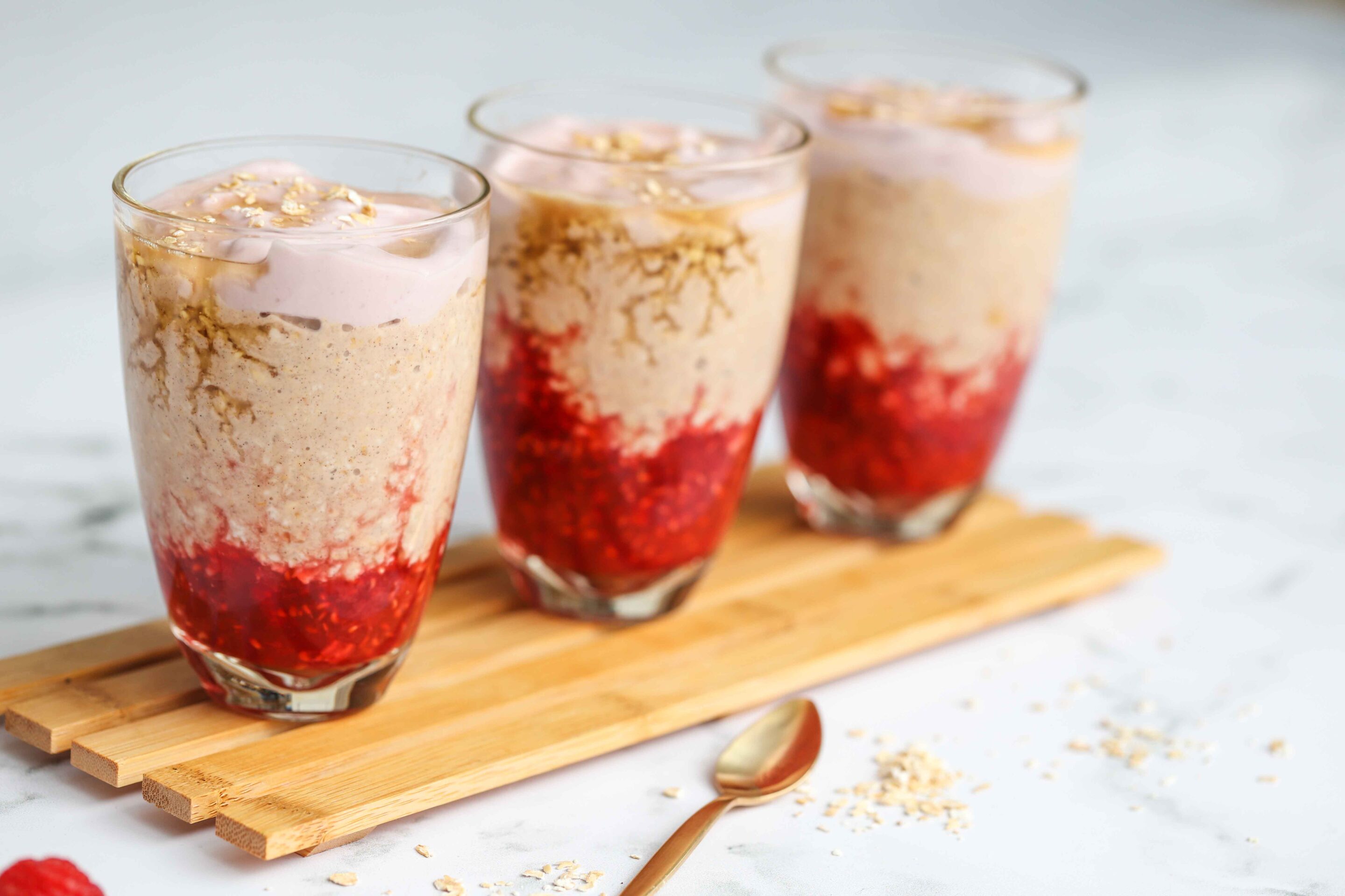 Raspberry & Coconut Muesli Bircher