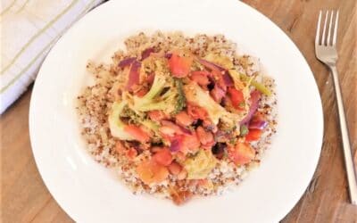 Sun-dried Tomato and Broccoli Quinoa