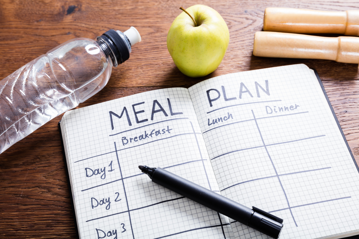 An empty meal plan