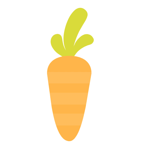 carrot logo of eat think explore, a company who help people eat sustainaably and for better health